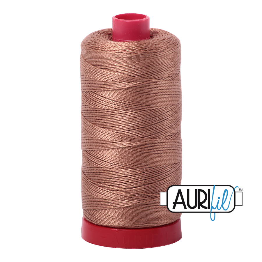 2340 CAFE' AU LAIT 12WT MAKO COTTON LARGE SPOOL | 325 MT.
