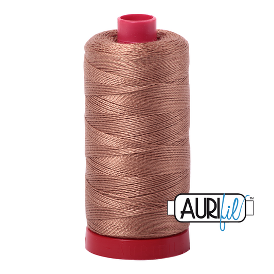 2340 CAFE' AU LAIT 12WT MAKO COTTON LARGE SPOOL | 325 MT.