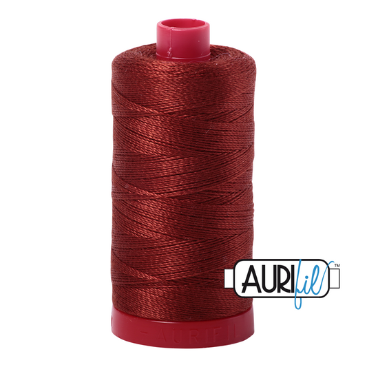 2355 RUST 12WT MAKO COTTON LARGE SPOOL | 325 MT.