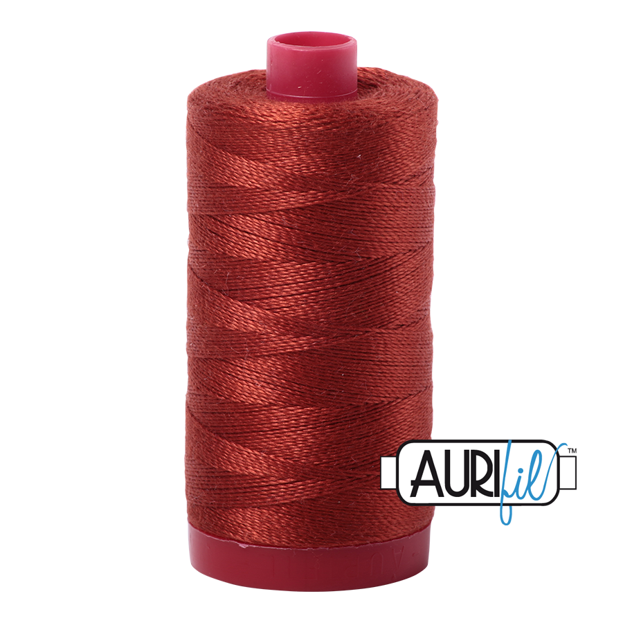 2385 TERRACOTTA 12WT MAKO COTTON LARGE SPOOL | 325 MT.