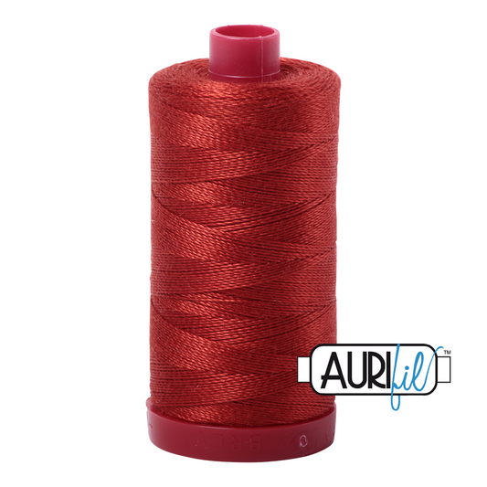 2395 PUMPKIN SPICE 12WT MAKO COTTON LARGE SPOOL | 325 MT.