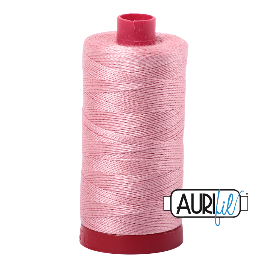 2437 LIGHT PEONY 12WT MAKO COTTON LARGE SPOOL | 325 MT.