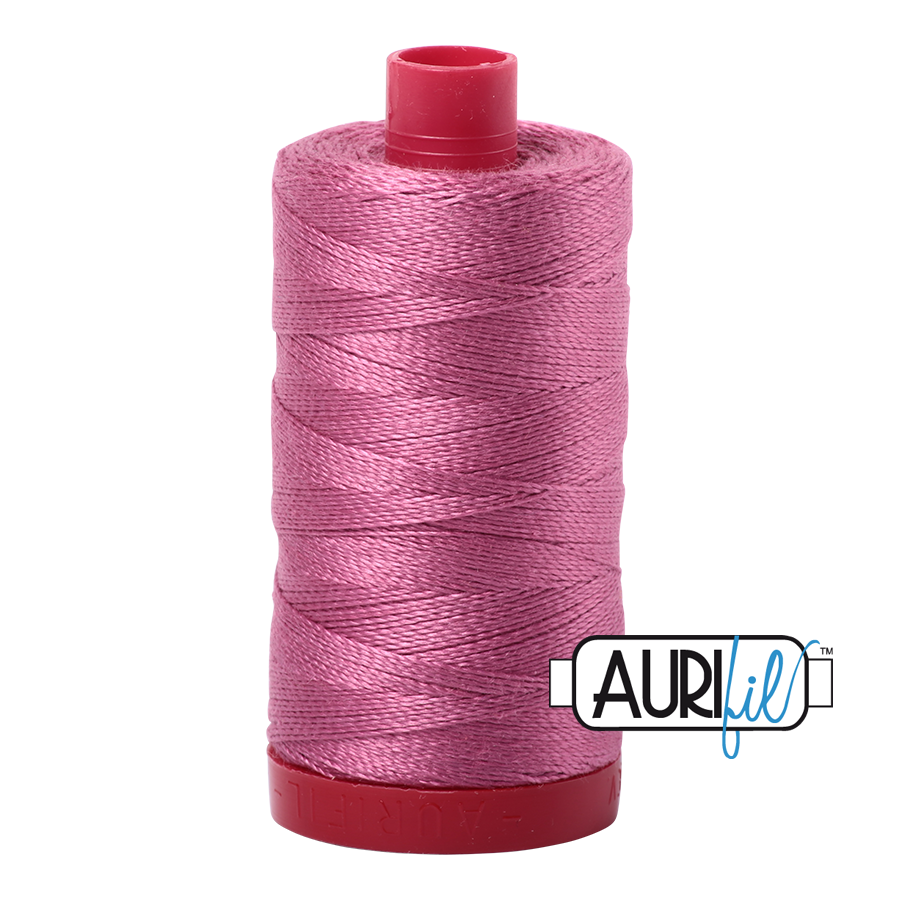 2452 DUSTY ROSE 12WT MAKO COTTON LARGE SPOOL | 325 MT.