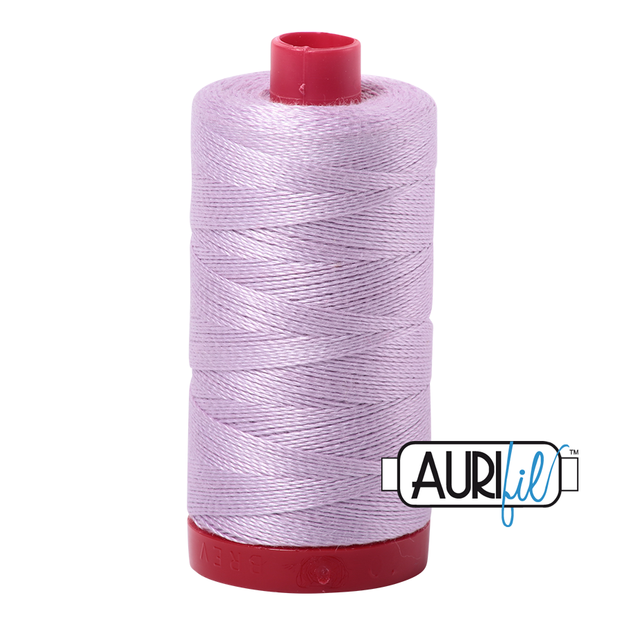 2510 LIGHT LILAC 12WT MAKO COTTON LARGE SPOOL | 325 MT.