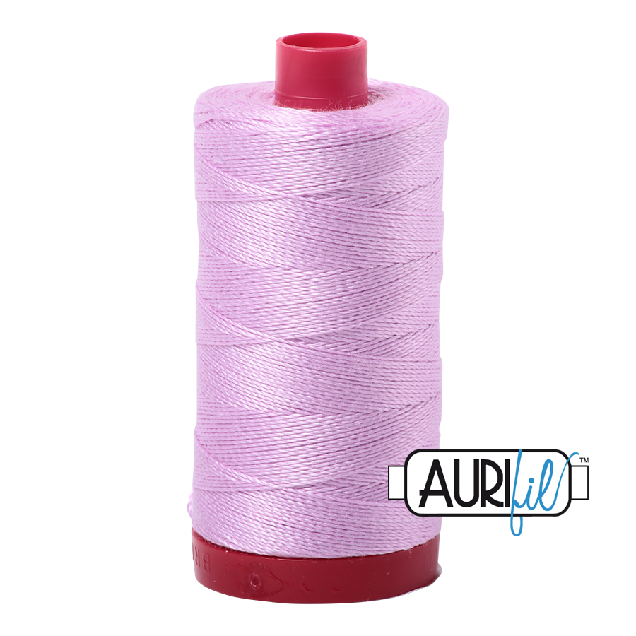 2515 LIGHT ORCHID 12WT MAKO COTTON LARGE SPOOL | 325 MT.