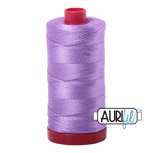2520 VIOLET 12WT MAKO COTTON LARGE SPOOL | 325 MT.