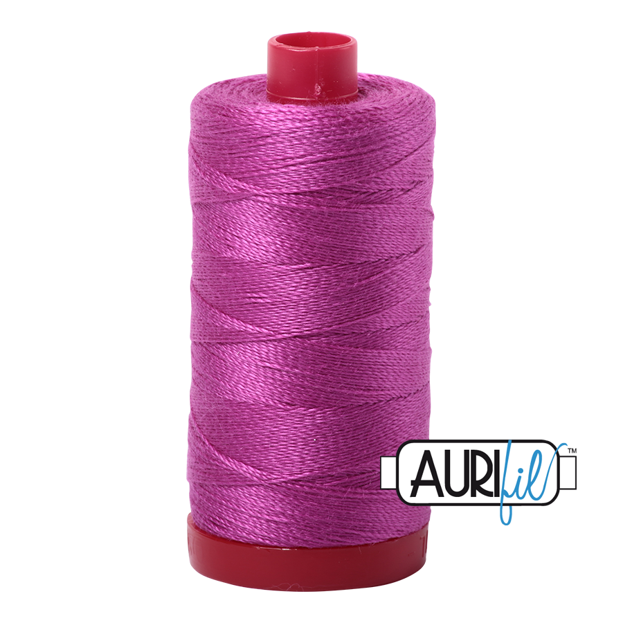 2535 MAGENTA 12WT MAKO COTTON LARGE SPOOL | 325 MT.