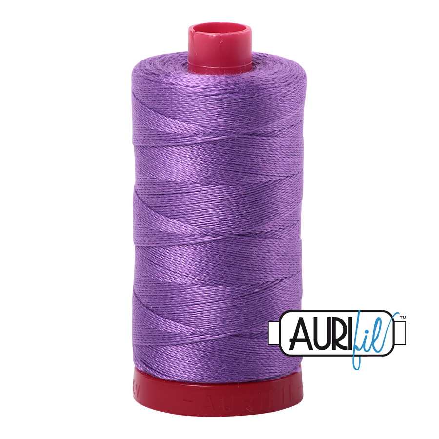 2540 MEDIUM LAVENDER 12WT MAKO COTTON LARGE SPOOL | 325 MT.