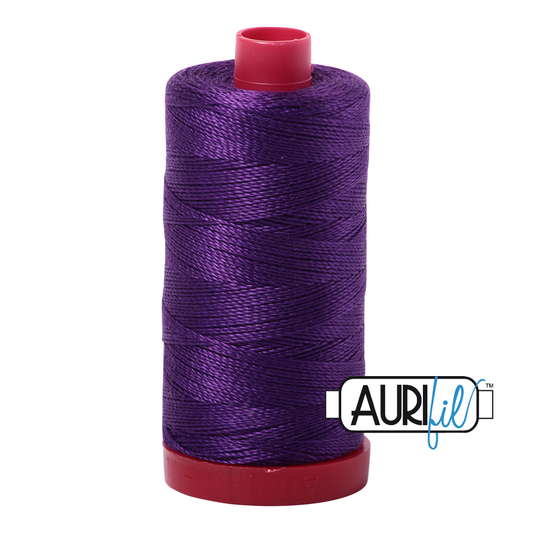 2545 MEDIUM PURPLE 12WT MAKO COTTON LARGE SPOOL | 325 MT.