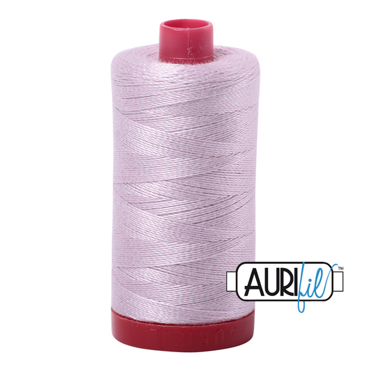 2564 PALE LILAC 12WT MAKO COTTON LARGE SPOOL | 325 MT.