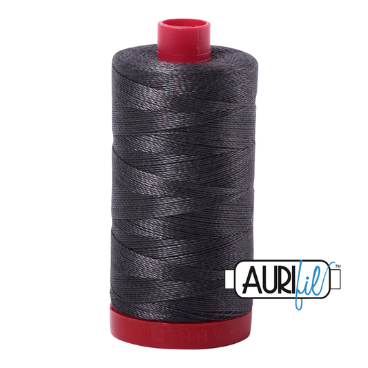 2630 DARK PEWTER 12WT MAKO COTTON LARGE SPOOL | 325 MT.