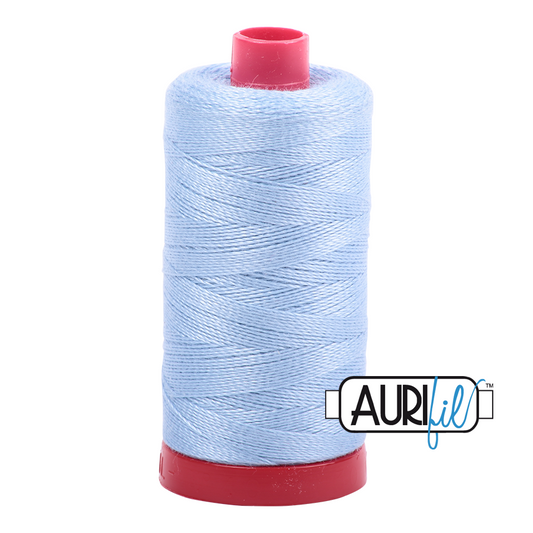 2715 ROBINS EGG 12WT MAKO COTTON LARGE SPOOL | 325 MT.