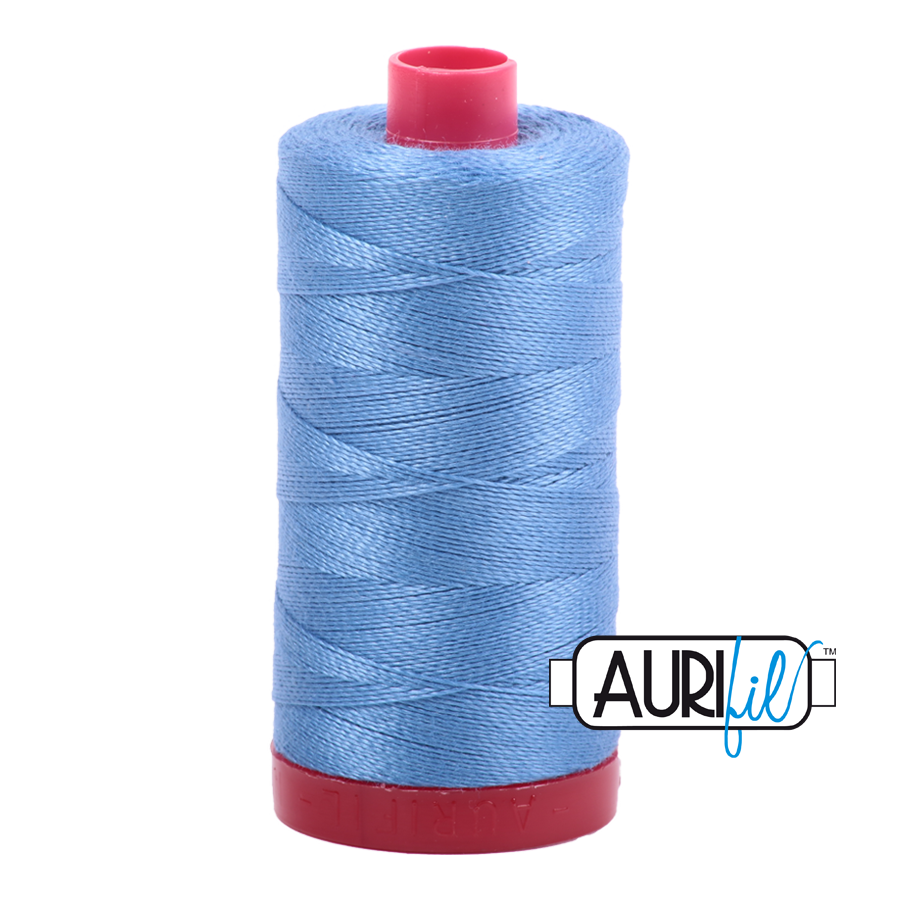 2725 LIGHT WEDGEWOOD 12WT MAKO COTTON LARGE SPOOL | 325 MT.