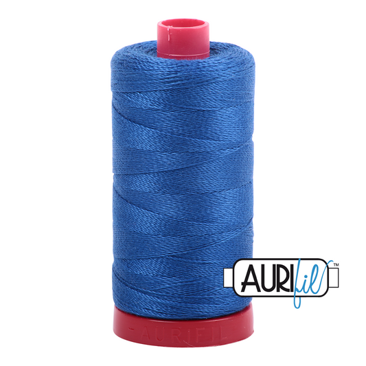 2735 MEDIUM BLUE 12WT MAKO COTTON LARGE SPOOL | 325 MT.