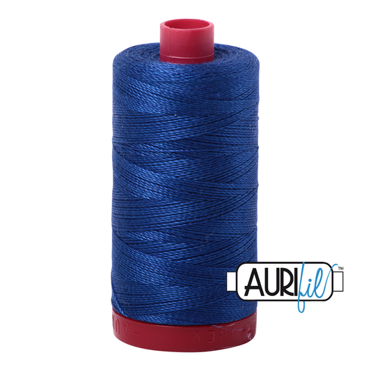 2740 DARK COBALT 12WT MAKO COTTON LARGE SPOOL | 325 MT.