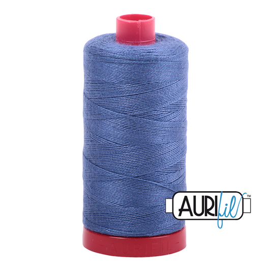 2775 STEEL BLUE 12WT MAKO COTTON LARGE SPOOL | 325 MT.