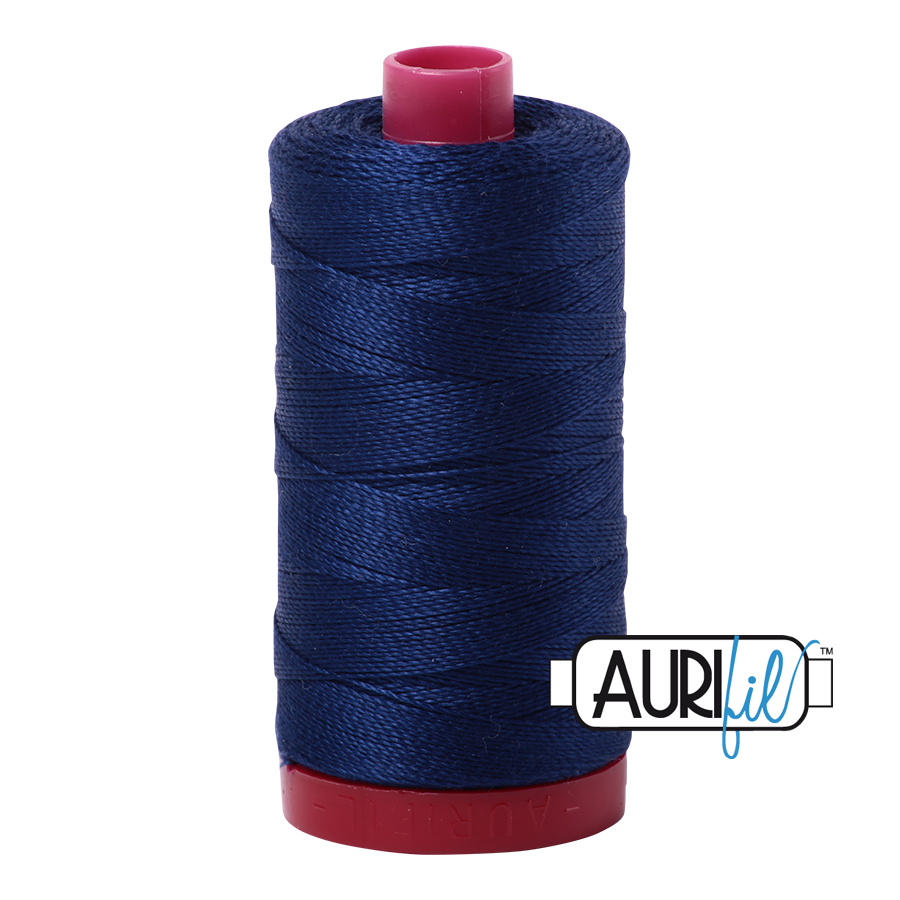 2784 DARK NAVY 12WT MAKO COTTON LARGE SPOOL | 325 MT.
