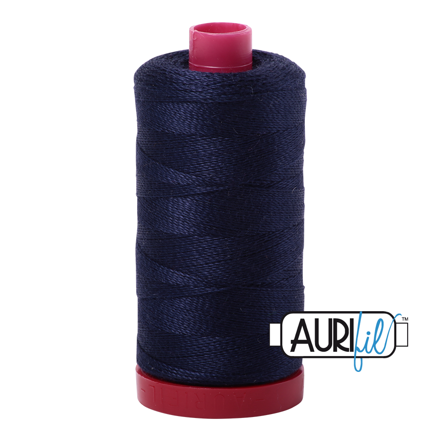 2785 VERY DARK NAVY 12WT MAKO COTTON LARGE SPOOL | 325 MT.