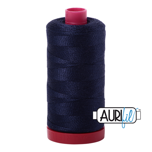 2785 VERY DARK NAVY 12WT MAKO COTTON LARGE SPOOL | 325 MT.