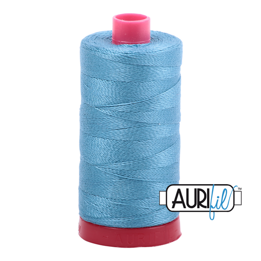 2815 TEAL 12WT MAKO COTTON LARGE SPOOL | 325 MT.