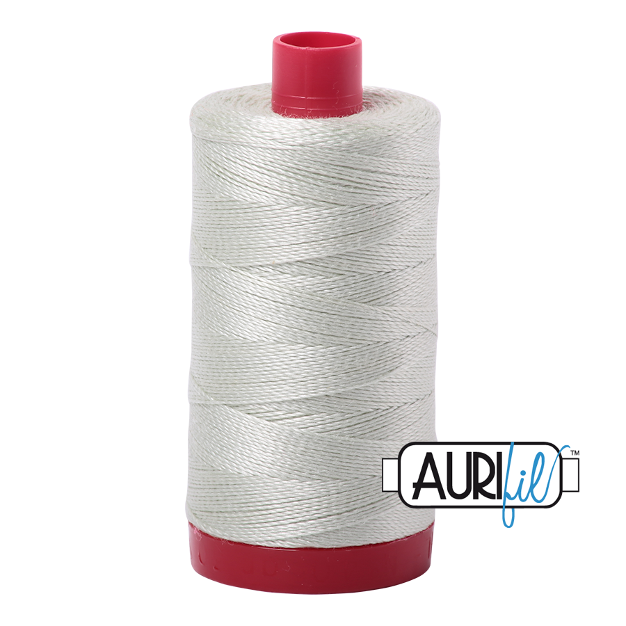 2843 LIGHT GREY GREEN 12WT MAKO COTTON LARGE SPOOL | 325 MT.
