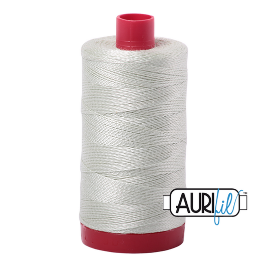 2843 LIGHT GREY GREEN 12WT MAKO COTTON LARGE SPOOL | 325 MT.