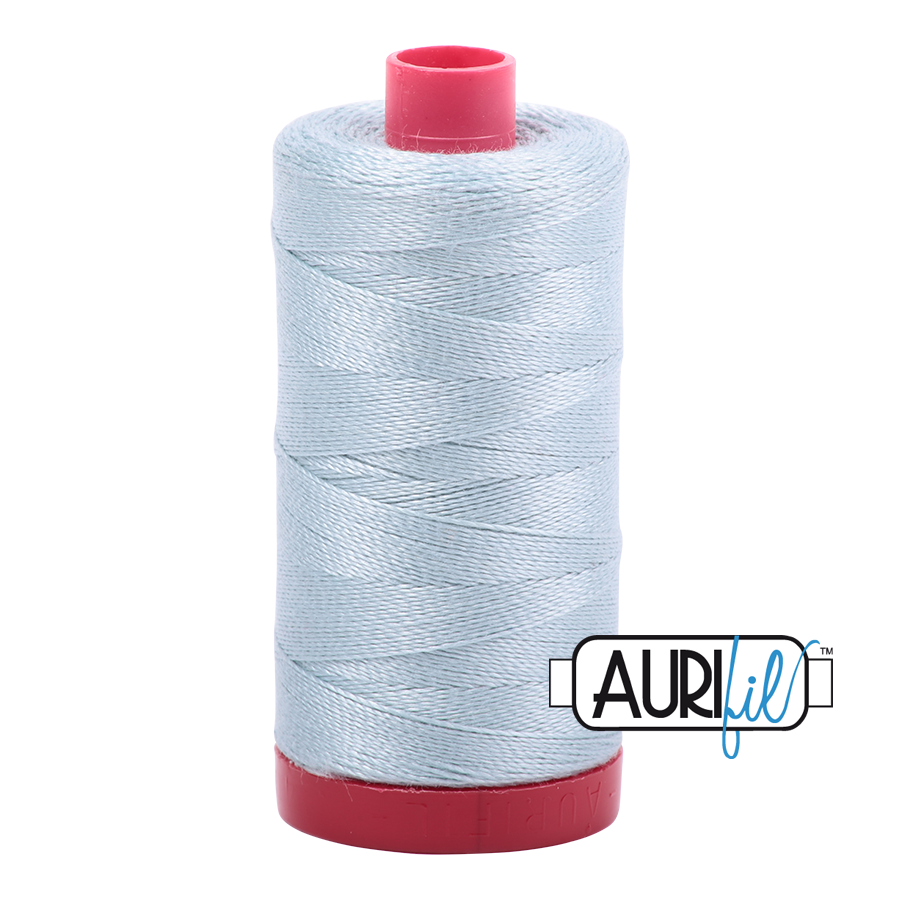2847 BRIGHT GREY BLUE 12WT MAKO COTTON LARGE SPOOL | 325 MT.