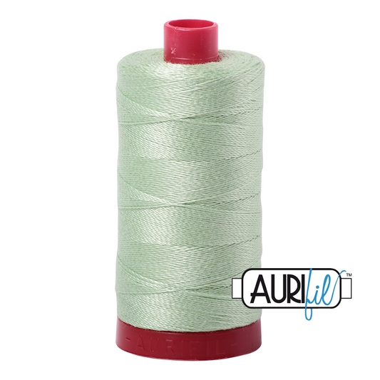2880 PALE GREEN 12WT MAKO COTTON LARGE SPOOL | 325 MT.