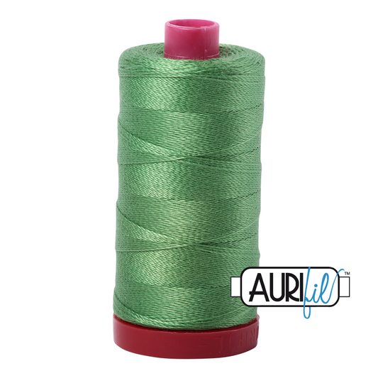 2884 GREEN YELLOW 12WT MAKO COTTON LARGE SPOOL | 325 MT.