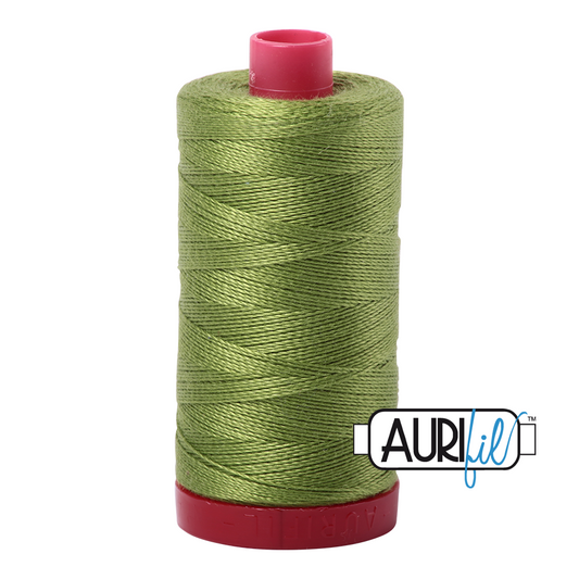 2888 FERN GREEN 12WT MAKO COTTON LARGE SPOOL | 325 MT.