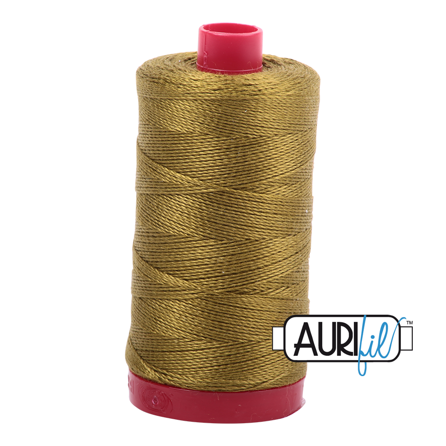 2910 MEDIUM OLIVE 12WT MAKO COTTON LARGE SPOOL | 325 MT.