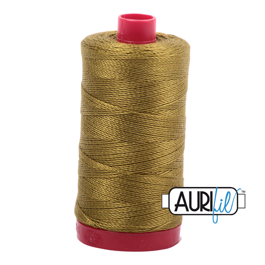 2910 MEDIUM OLIVE 12WT MAKO COTTON LARGE SPOOL | 325 MT.
