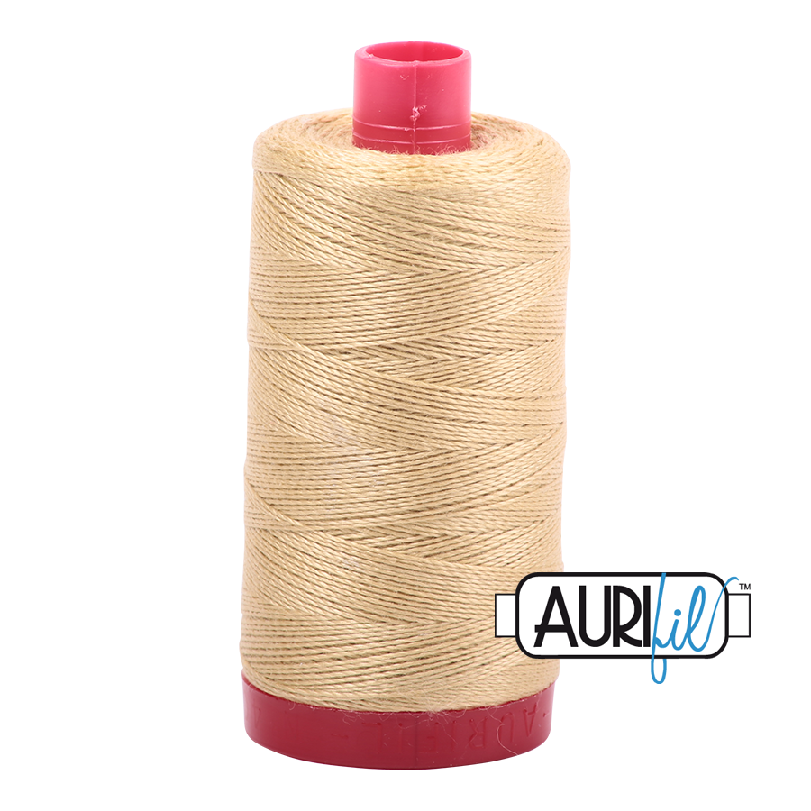 2915 VERY LIGHT BRASS 12WT MAKO COTTON LARGE SPOOL | 325 MT.