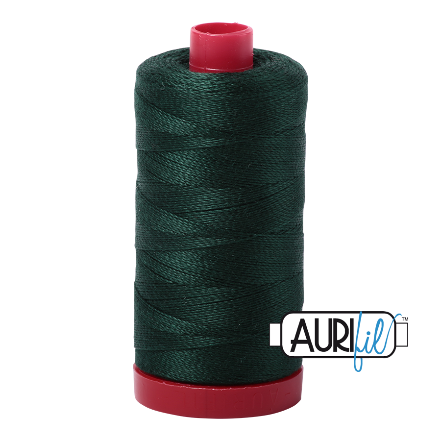 4026 FOREST GREEN 12WT MAKO COTTON LARGE SPOOL | 325 MT.