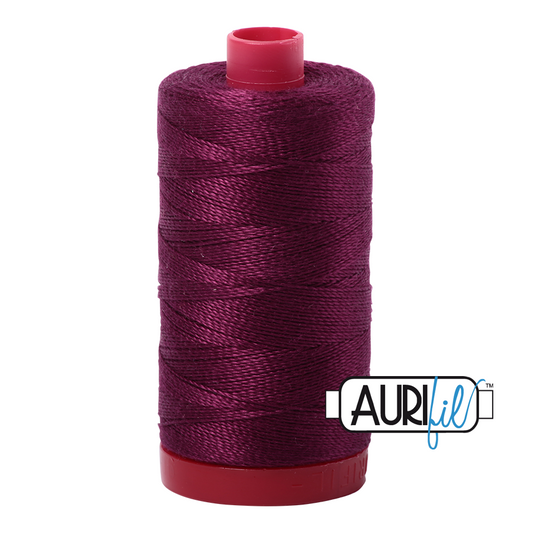 4030 PLUM 12WT MAKO COTTON LARGE SPOOL | 325 MT.