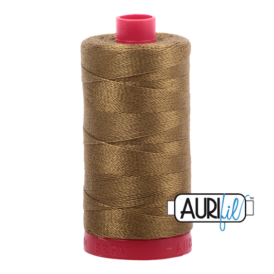 4173 DARK OLIVE 12WT MAKO COTTON LARGE SPOOL | 325 MT.