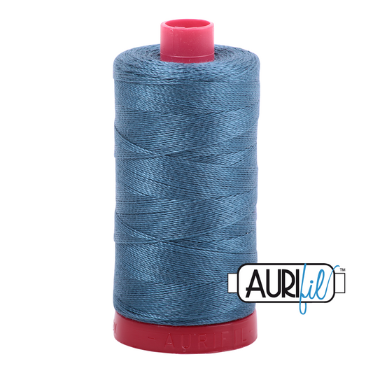 4644 SMOKE BLUE 12WT MAKO COTTON LARGE SPOOL | 325 MT.