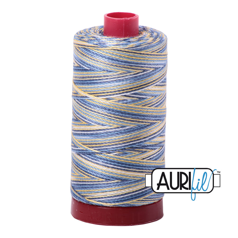 4649 LEMON BLUEBERRY 12WT MAKO COTTON LARGE SPOOL | 325 MT.