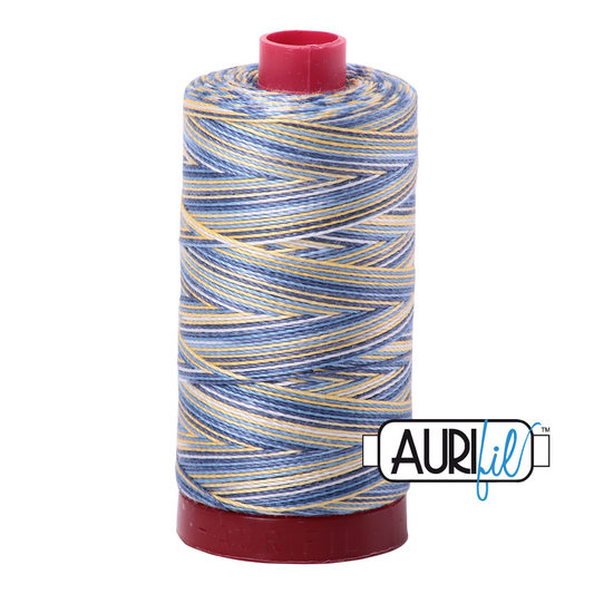 4649 LEMON BLUEBERRY 12WT MAKO COTTON LARGE SPOOL | 325 MT.