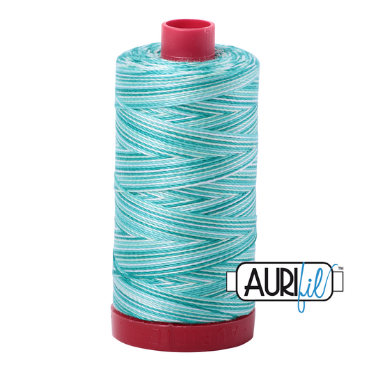 4654 TURQUOISE FOAM 12WT MAKO COTTON LARGE SPOOL | 325 MT.