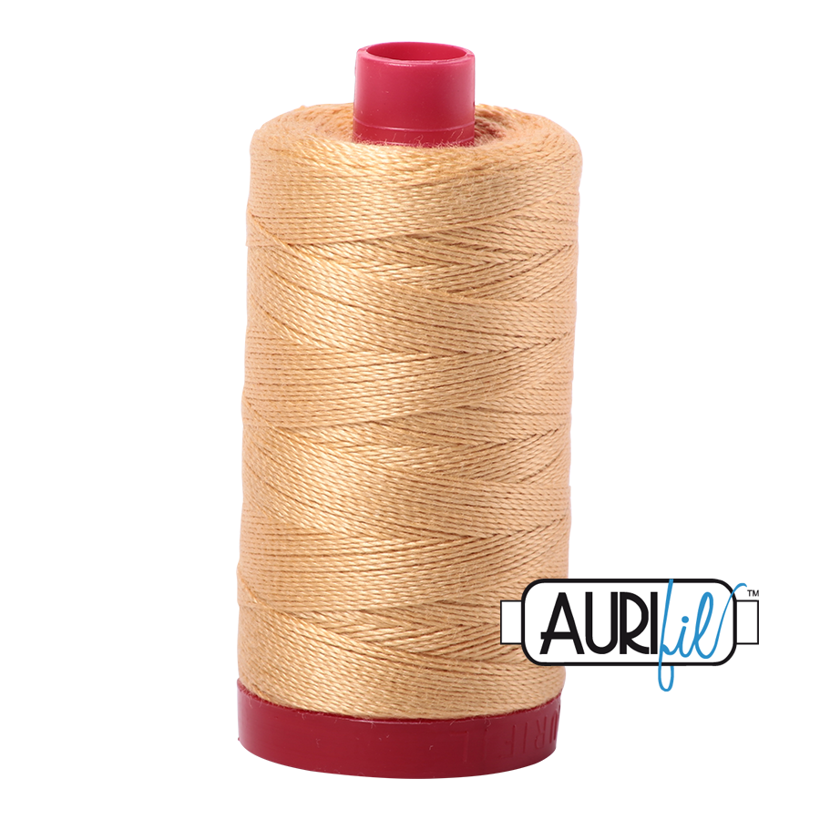 5001 OCHER YELLOW 12WT MAKO COTTON LARGE SPOOL | 325 MT.