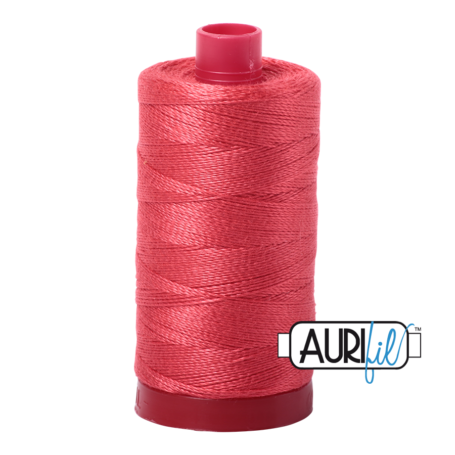 5002 MEDIUM RED 12WT MAKO COTTON LARGE SPOOL | 325 MT.
