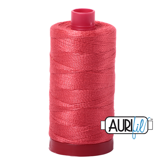 5002 MEDIUM RED 12WT MAKO COTTON LARGE SPOOL | 325 MT.