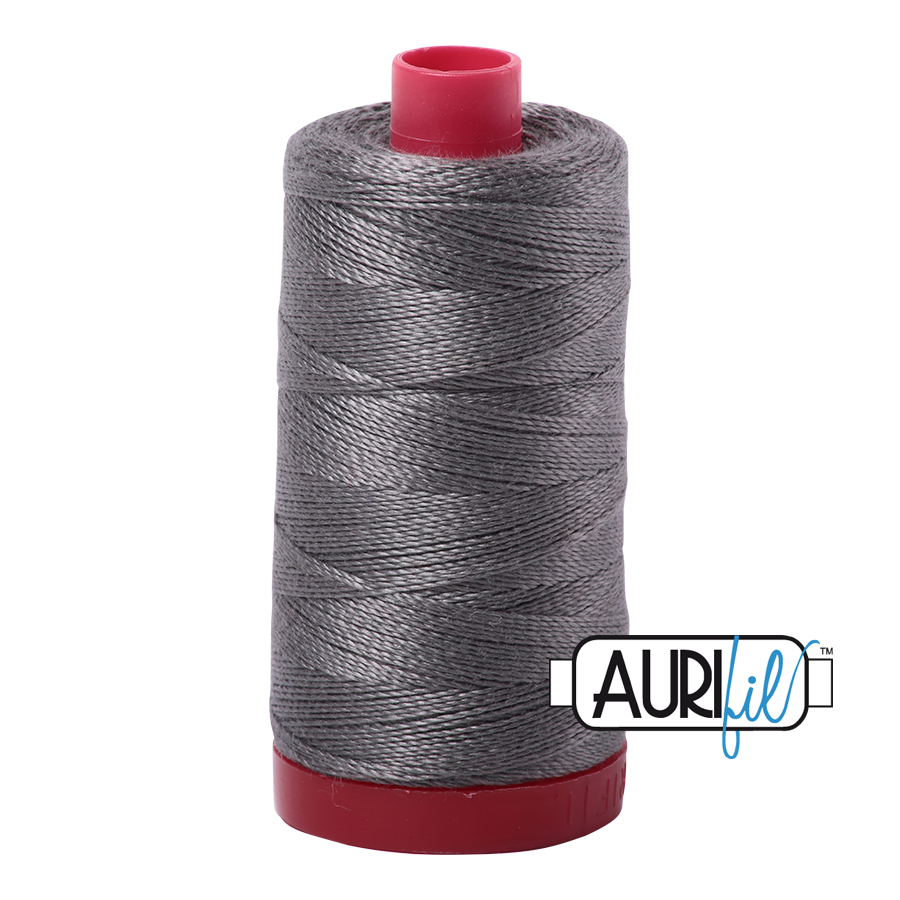 5004 GREY SMOKE 12WT MAKO COTTON LARGE SPOOL | 325 MT.