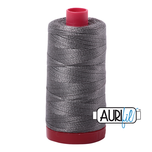 5004 GREY SMOKE 12WT MAKO COTTON LARGE SPOOL | 325 MT.