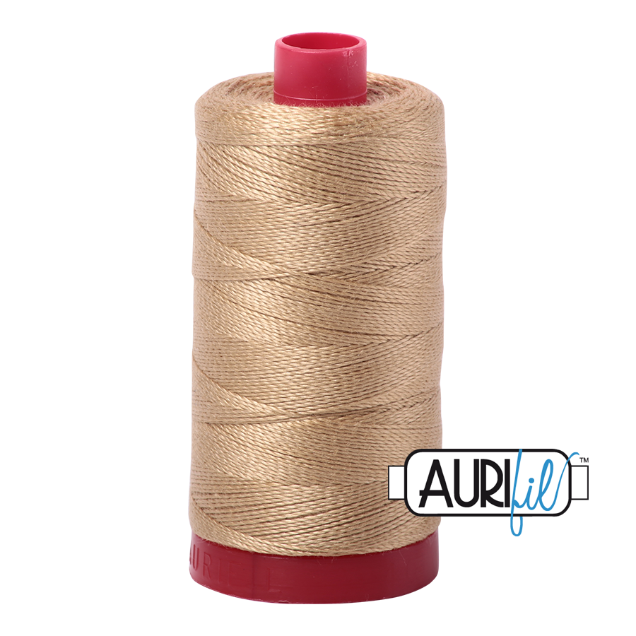 5010 BLOND BEIGE 12WT MAKO COTTON LARGE SPOOL | 325 MT.