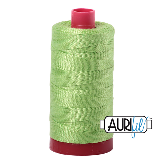 5017 SHINING GREEN 12WT MAKO COTTON LARGE SPOOL | 325 MT.