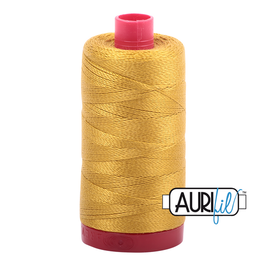 5022 MUSTARD 12WT MAKO COTTON LARGE SPOOL | 325 MT.
