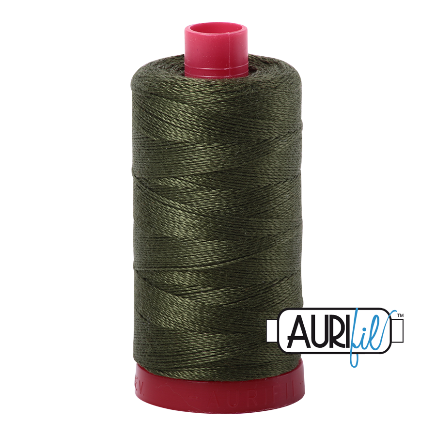 5023 MEDIUM GREEN 12WT MAKO COTTON LARGE SPOOL | 325 MT.