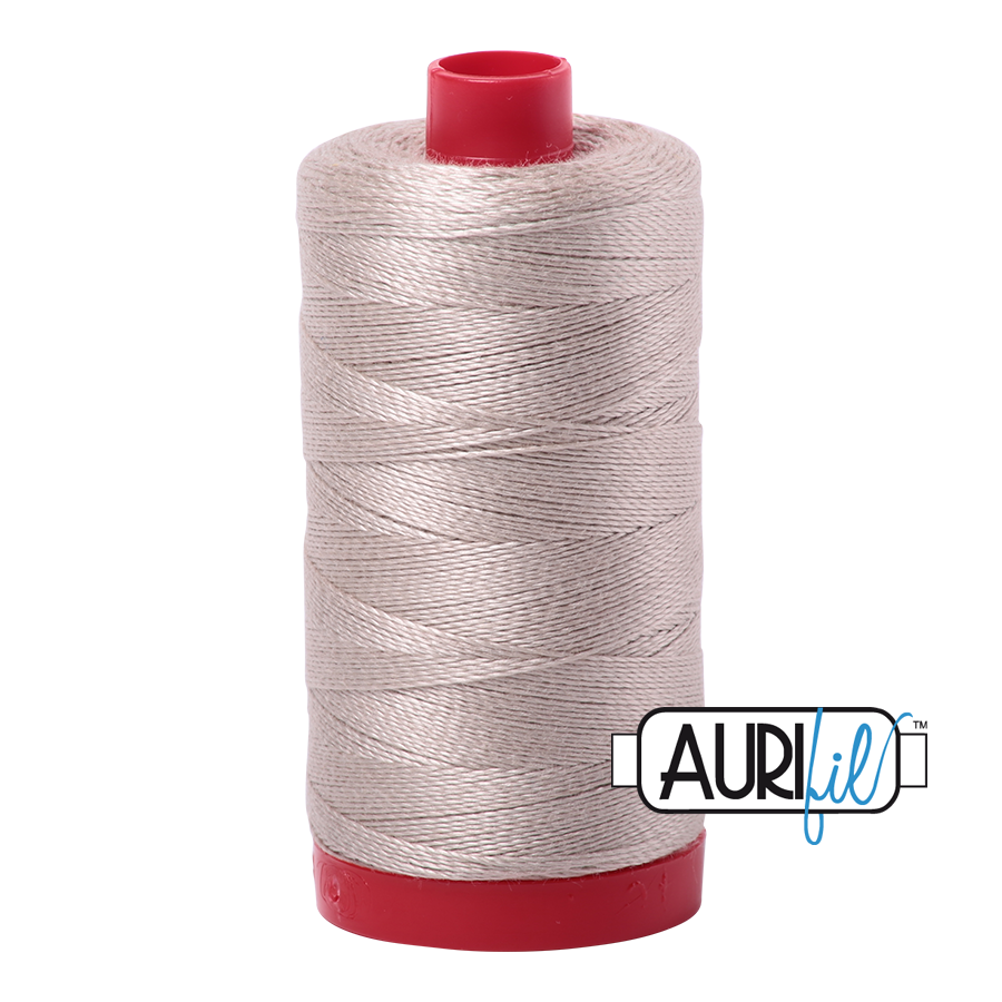 6711 PEWTER 12WT MAKO COTTON LARGE SPOOL | 325 MT.